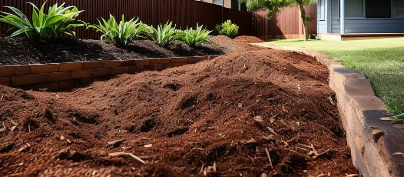 Mulching to Improve Landscape and Garden Beds